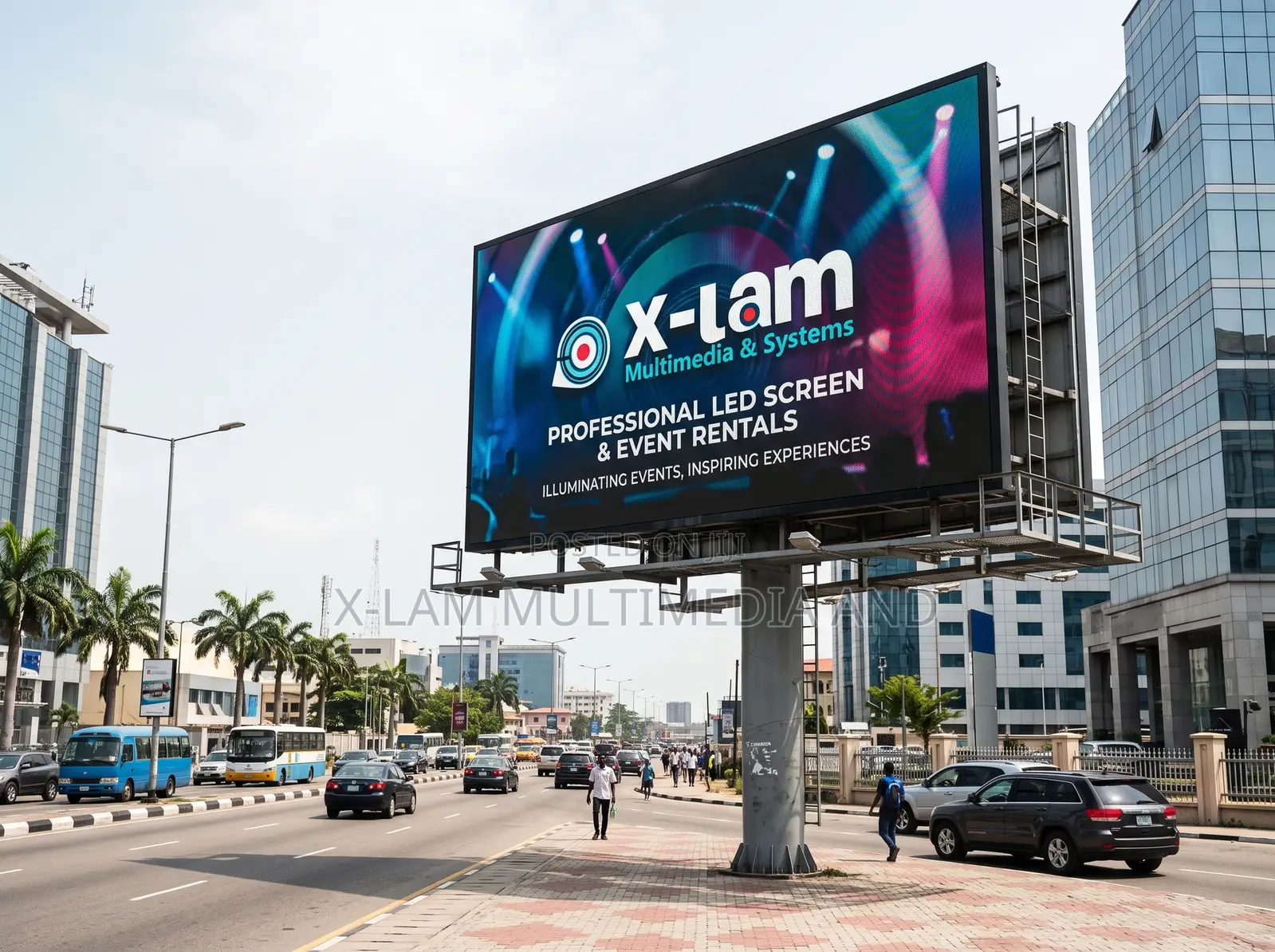 Outdoor Digital Billboard Screen