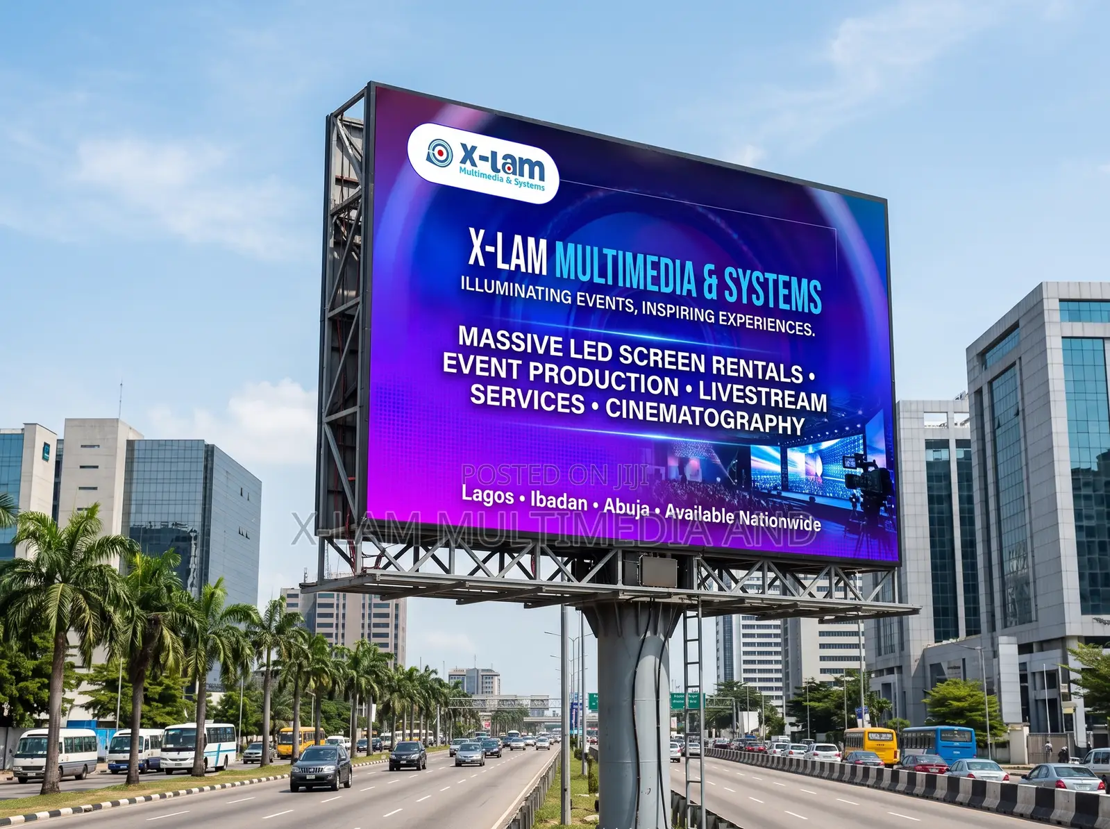Outdoor Digital Billboard Screen