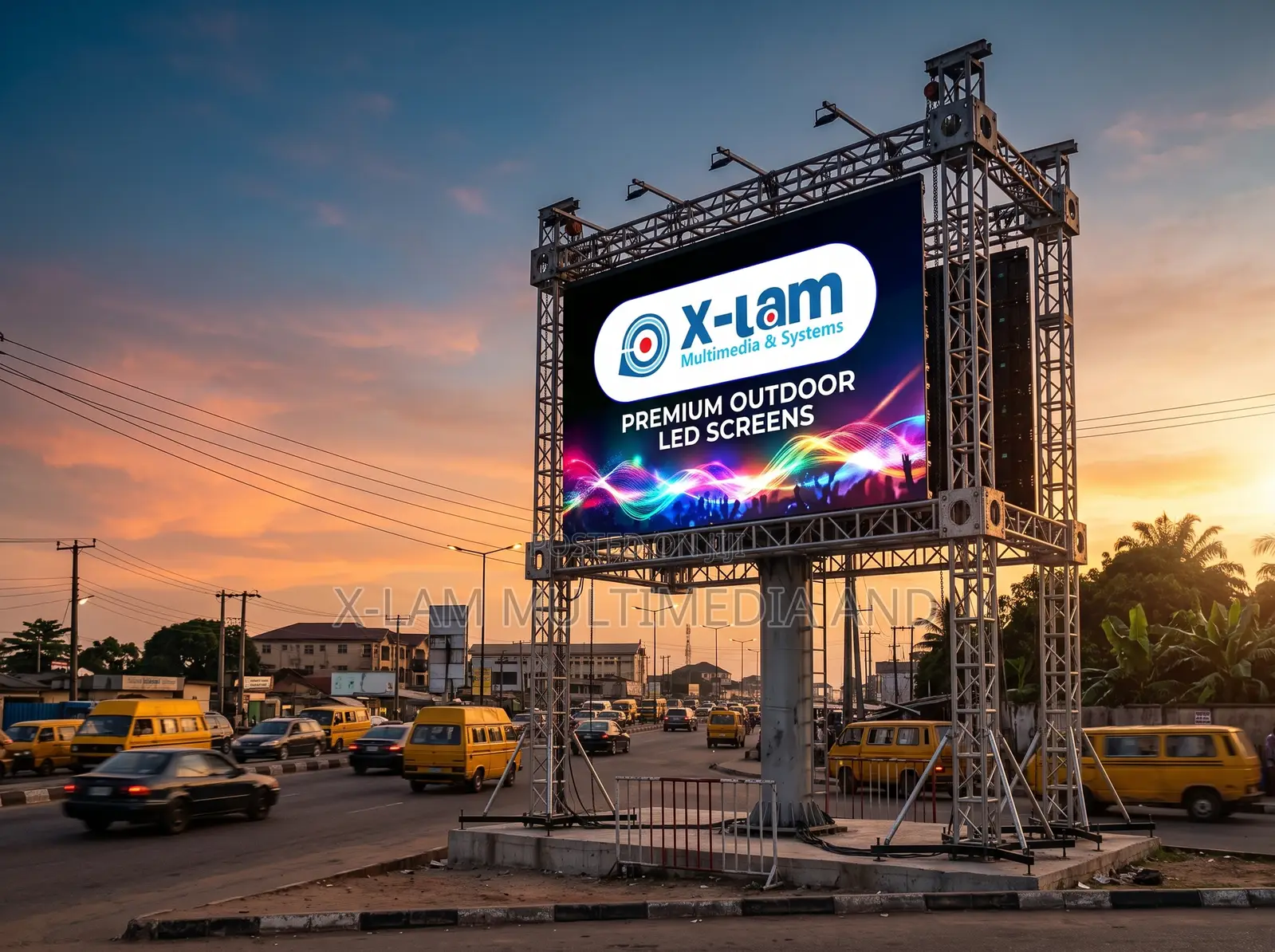 Outdoor Digital Billboard Screen