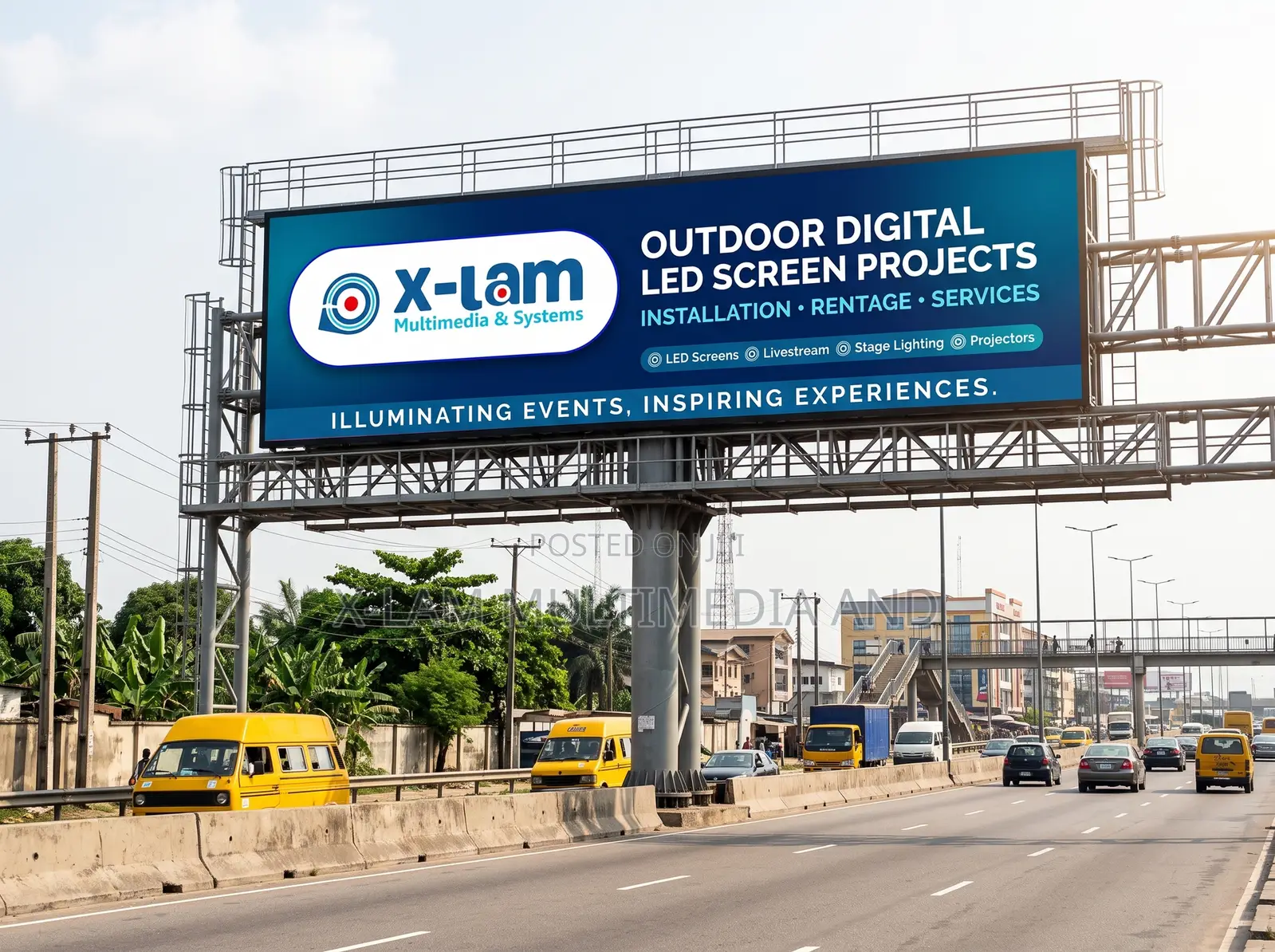 Outdoor Digital Billboard Screen
