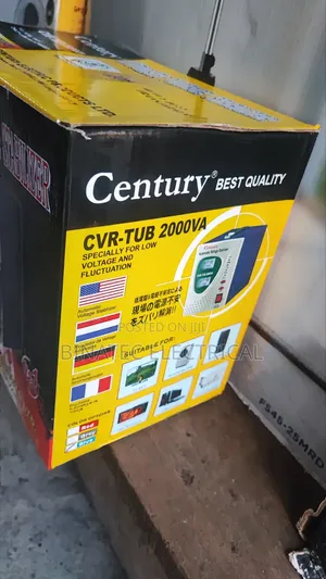 Century 2000VA Automatic Voltage Stabilizer– Safe Voltage Protection