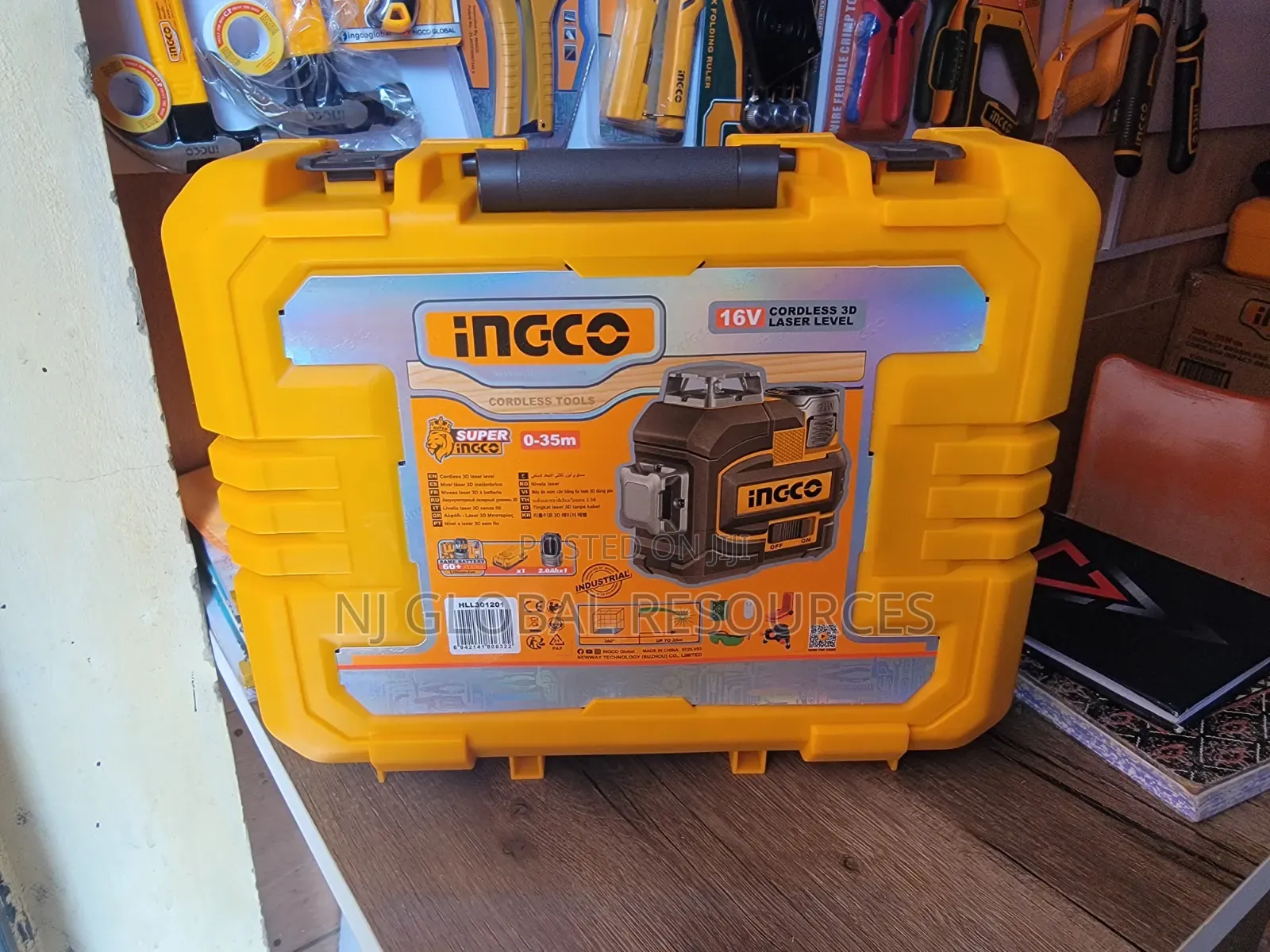Cordless 3D Laser Level Ingco