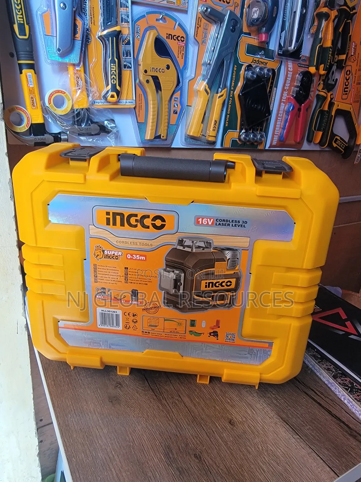 Cordless 3D Laser Level Ingco