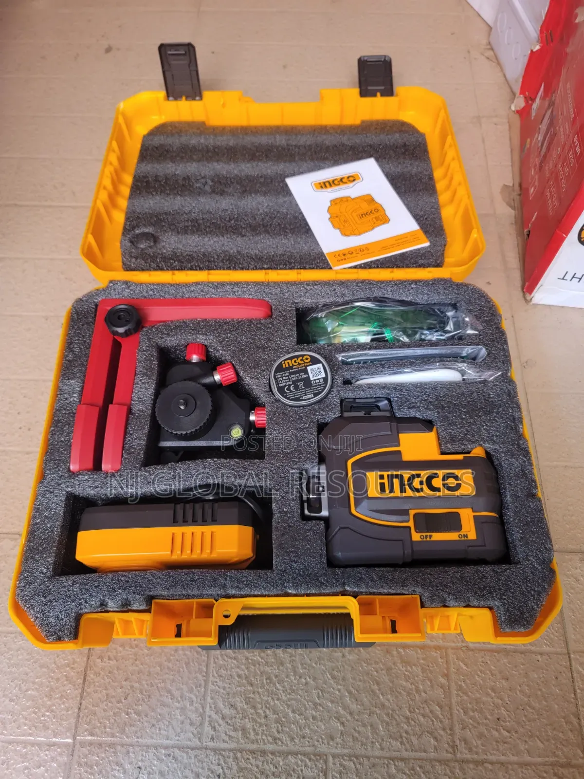 Cordless 3D Laser Level Ingco