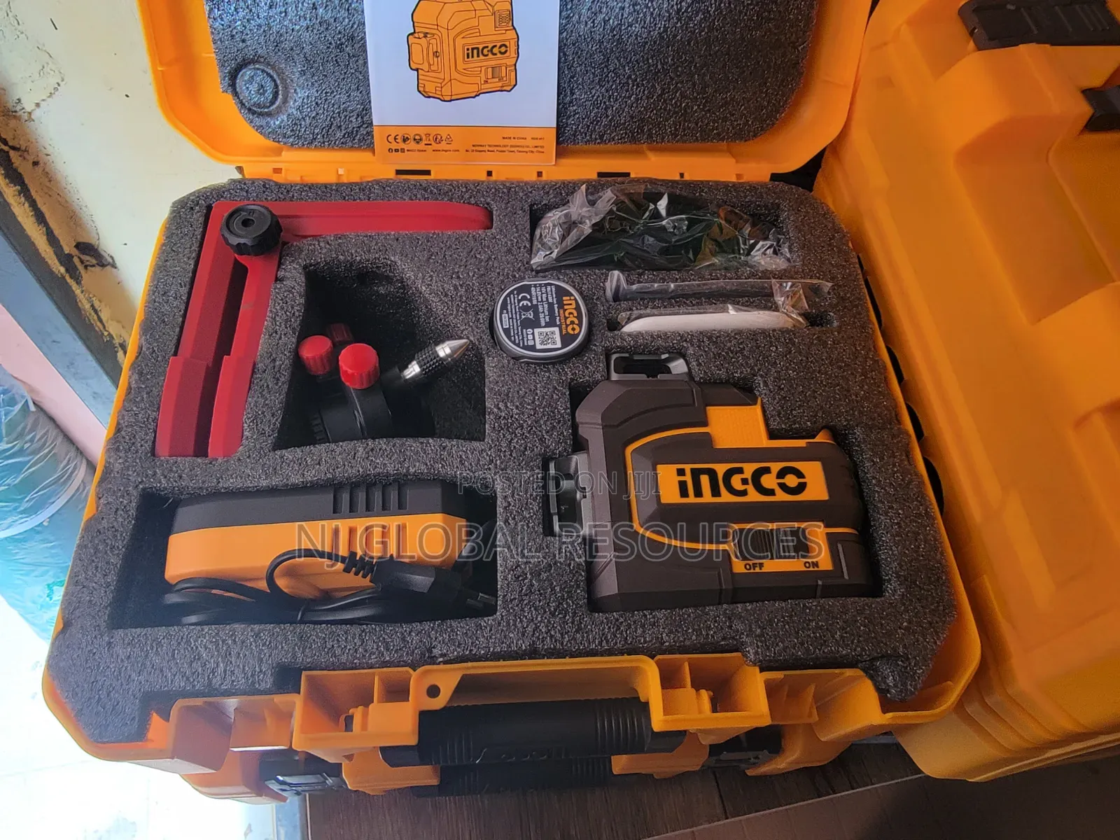 Cordless 3D Laser Level Ingco