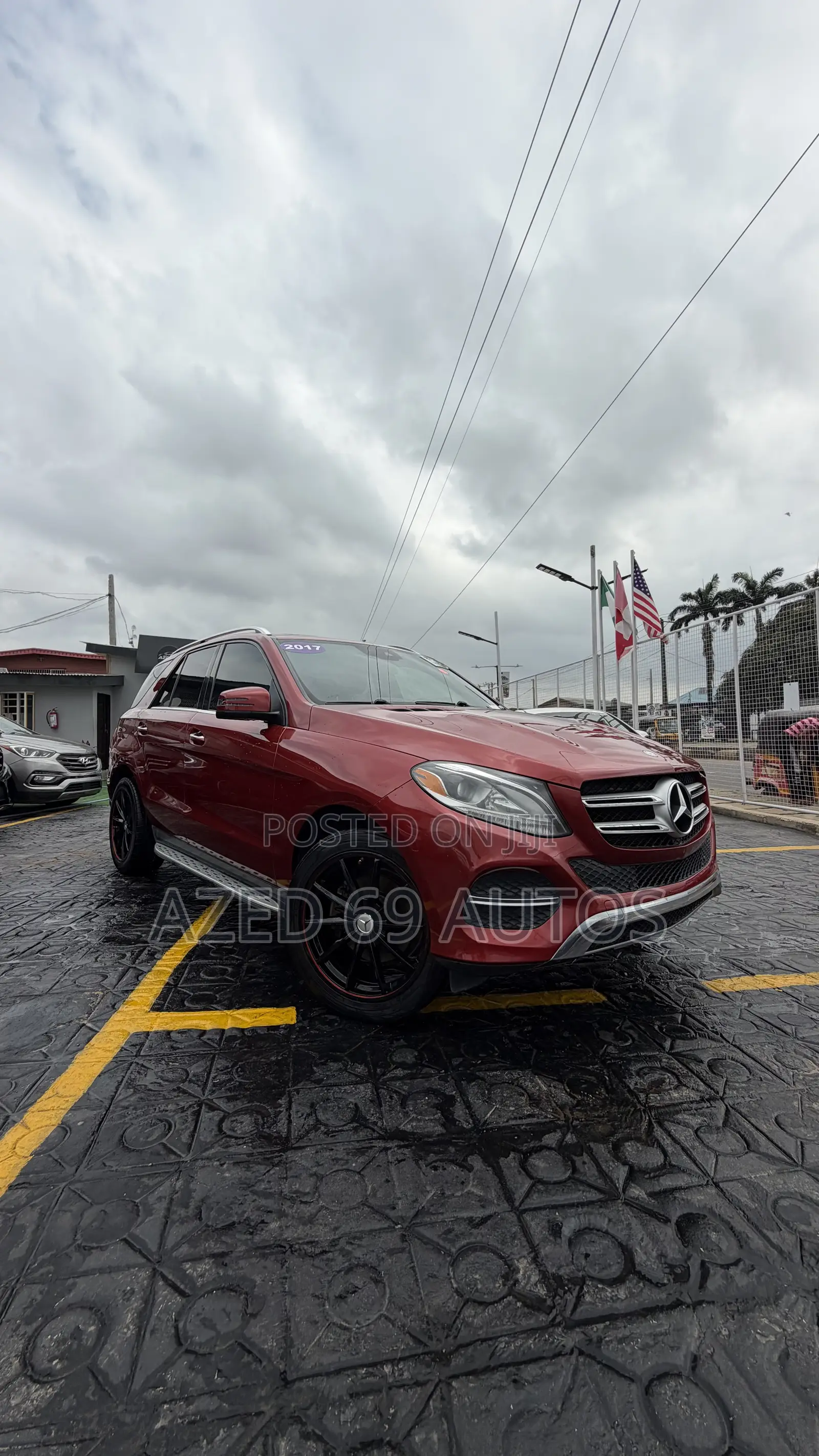 Mercedes-Benz GLE-Class GLE 350 2017 Red
