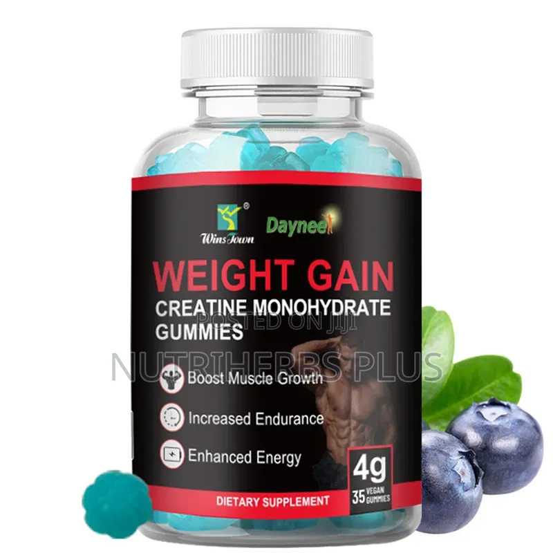 Winstown Weight Gain Creatine Monohydrate Gummies(boost Muscle Growth)