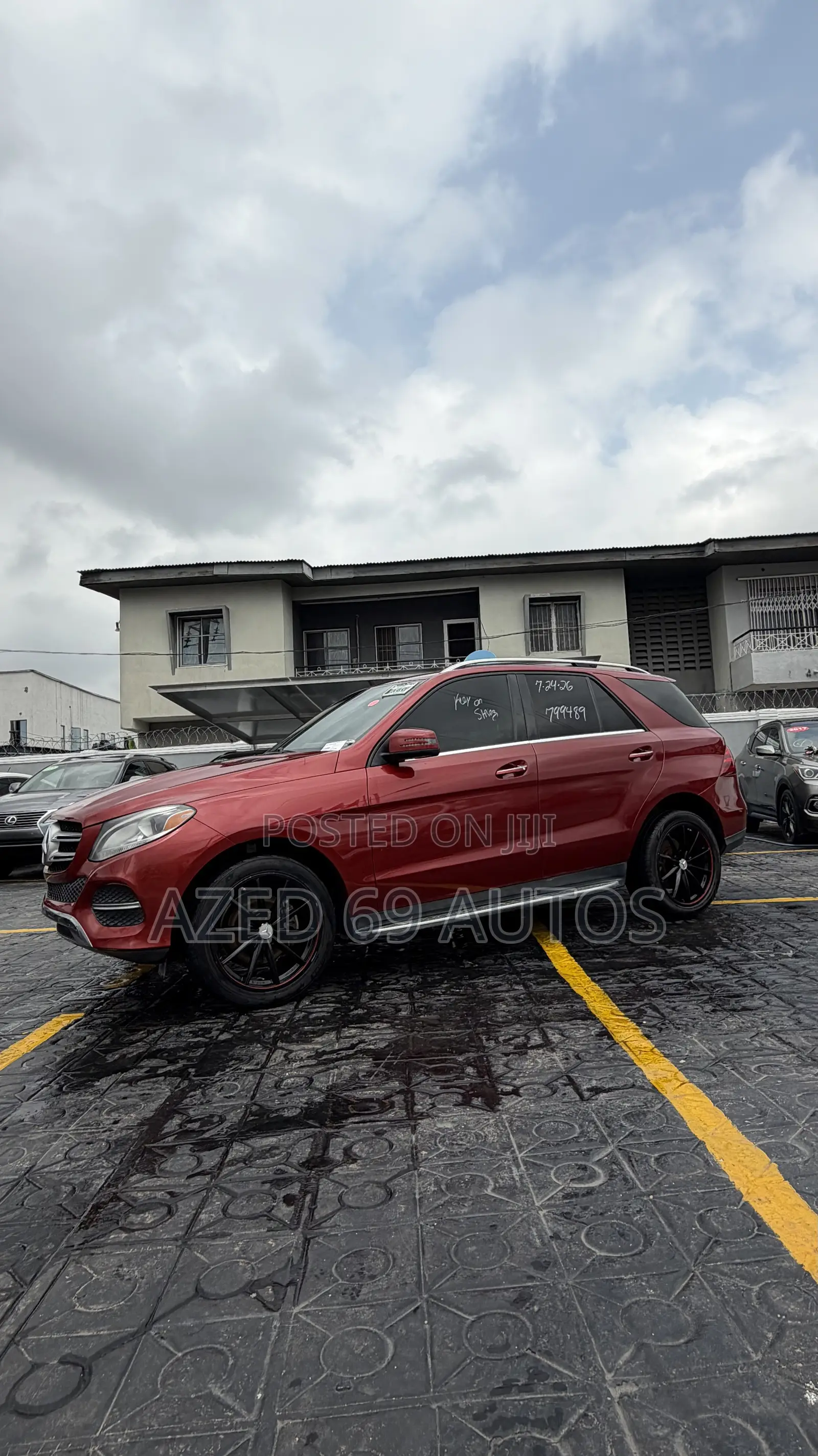 Mercedes-Benz GLE-Class GLE 350 2017 Red