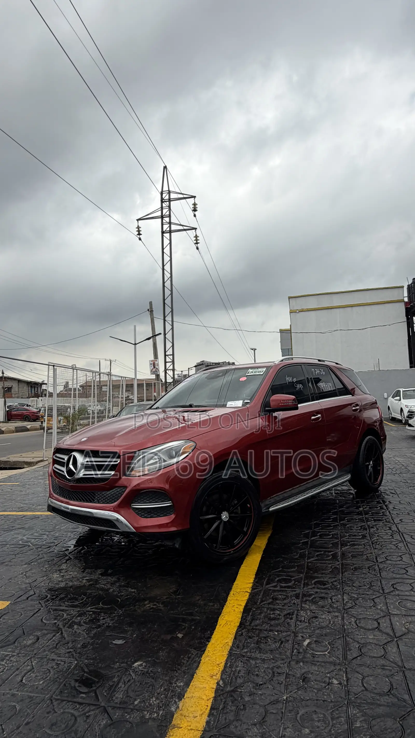 Mercedes-Benz GLE-Class GLE 350 2017 Red