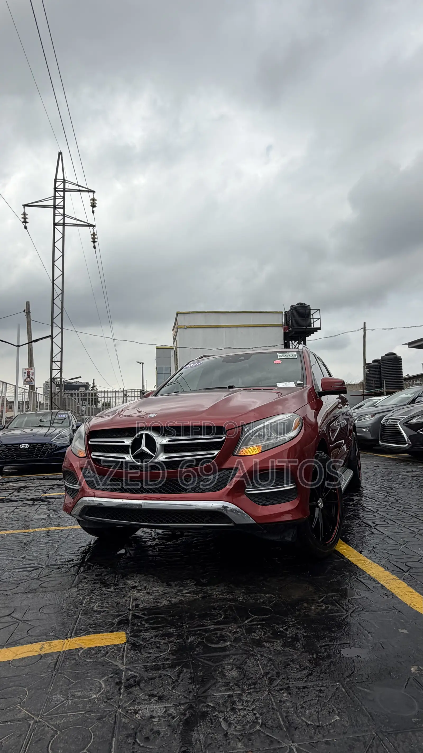 Mercedes-Benz GLE-Class GLE 350 2017 Red