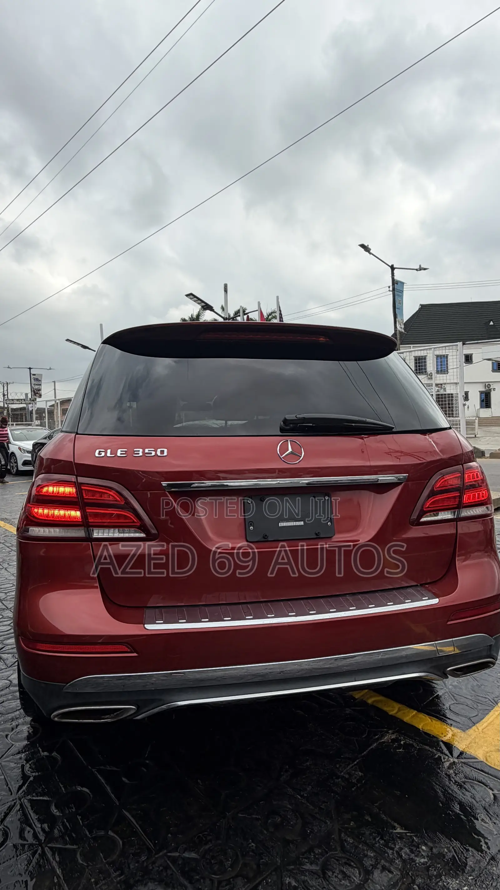 Mercedes-Benz GLE-Class GLE 350 2017 Red