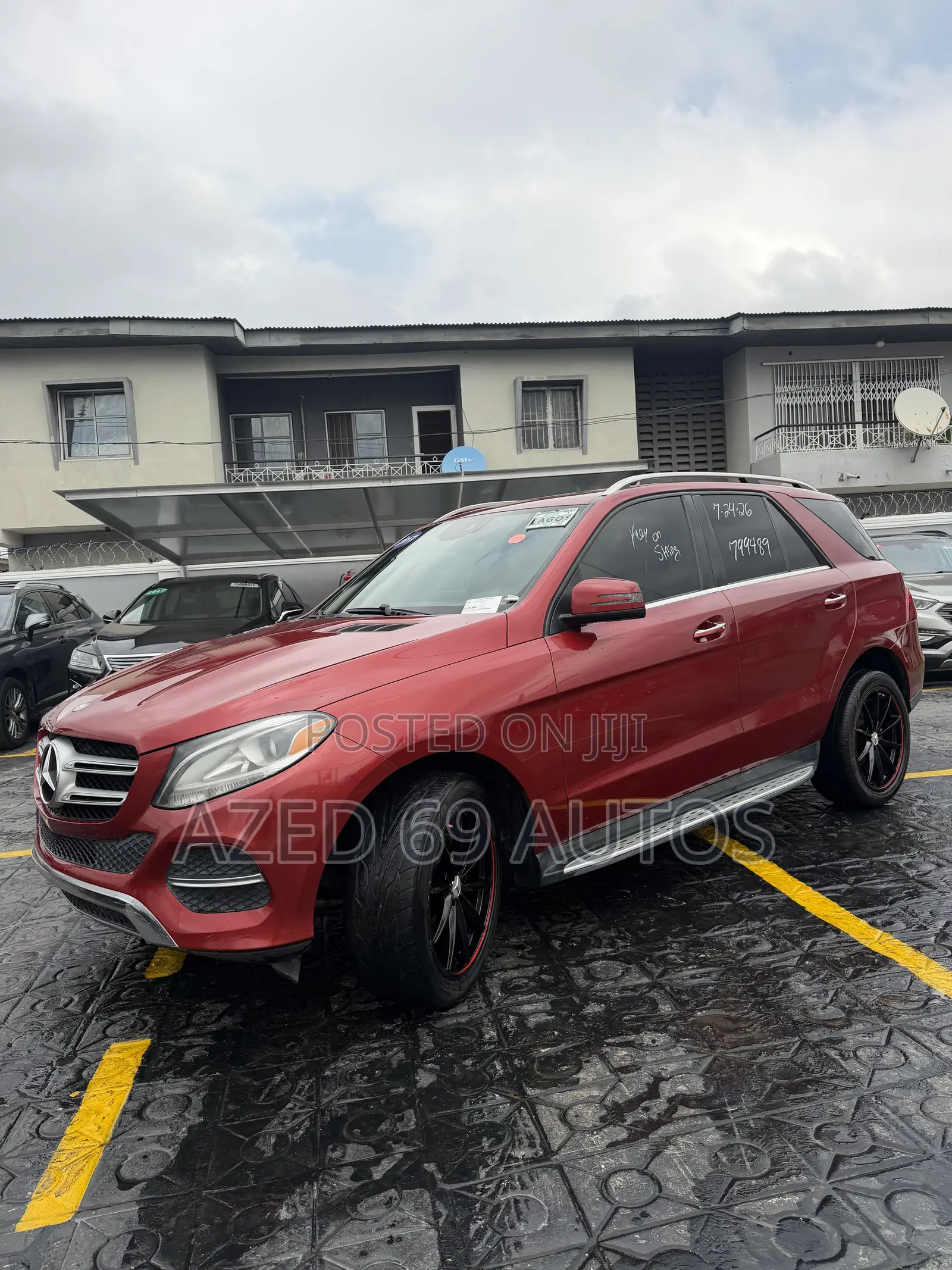 Mercedes-Benz GLE-Class GLE 350 2017 Red