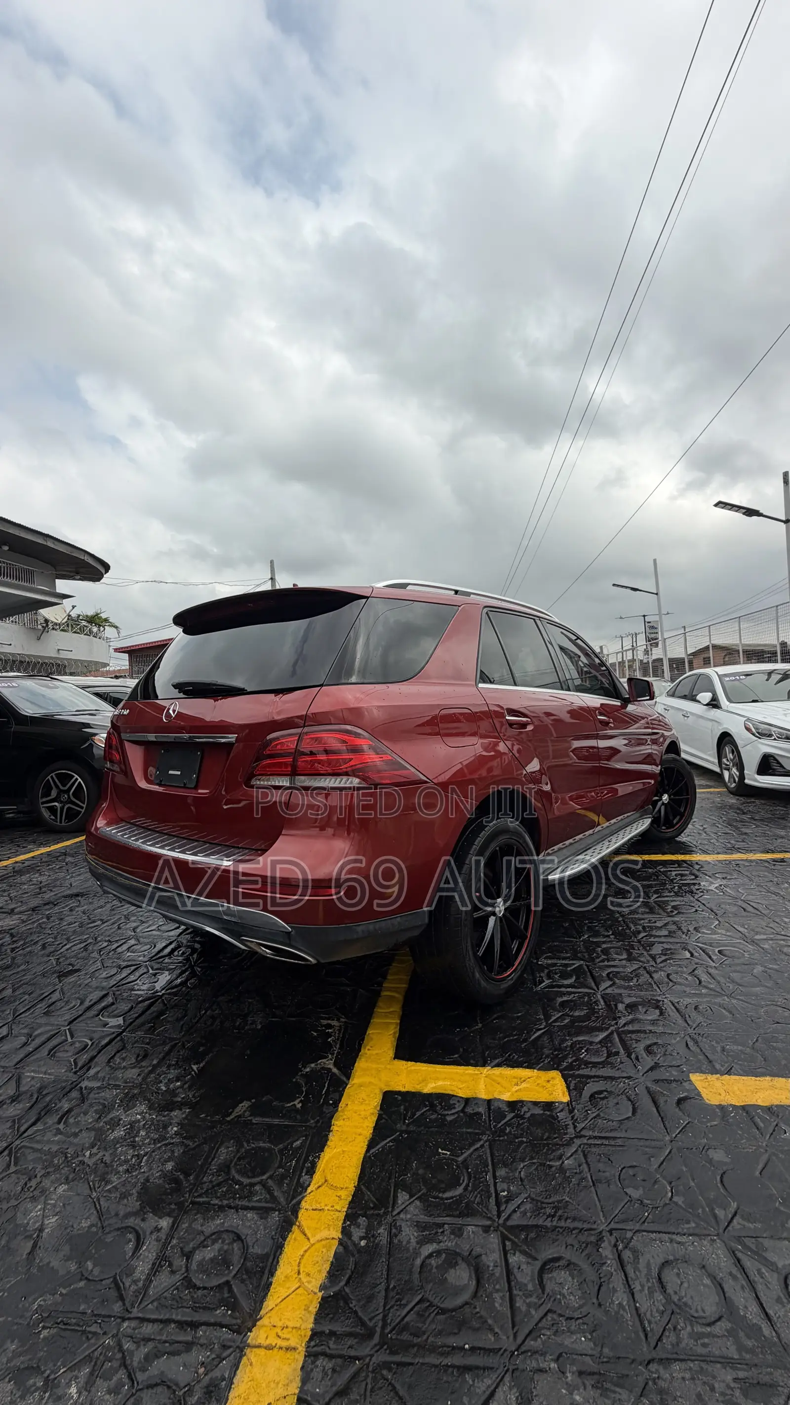 Mercedes-Benz GLE-Class GLE 350 2017 Red