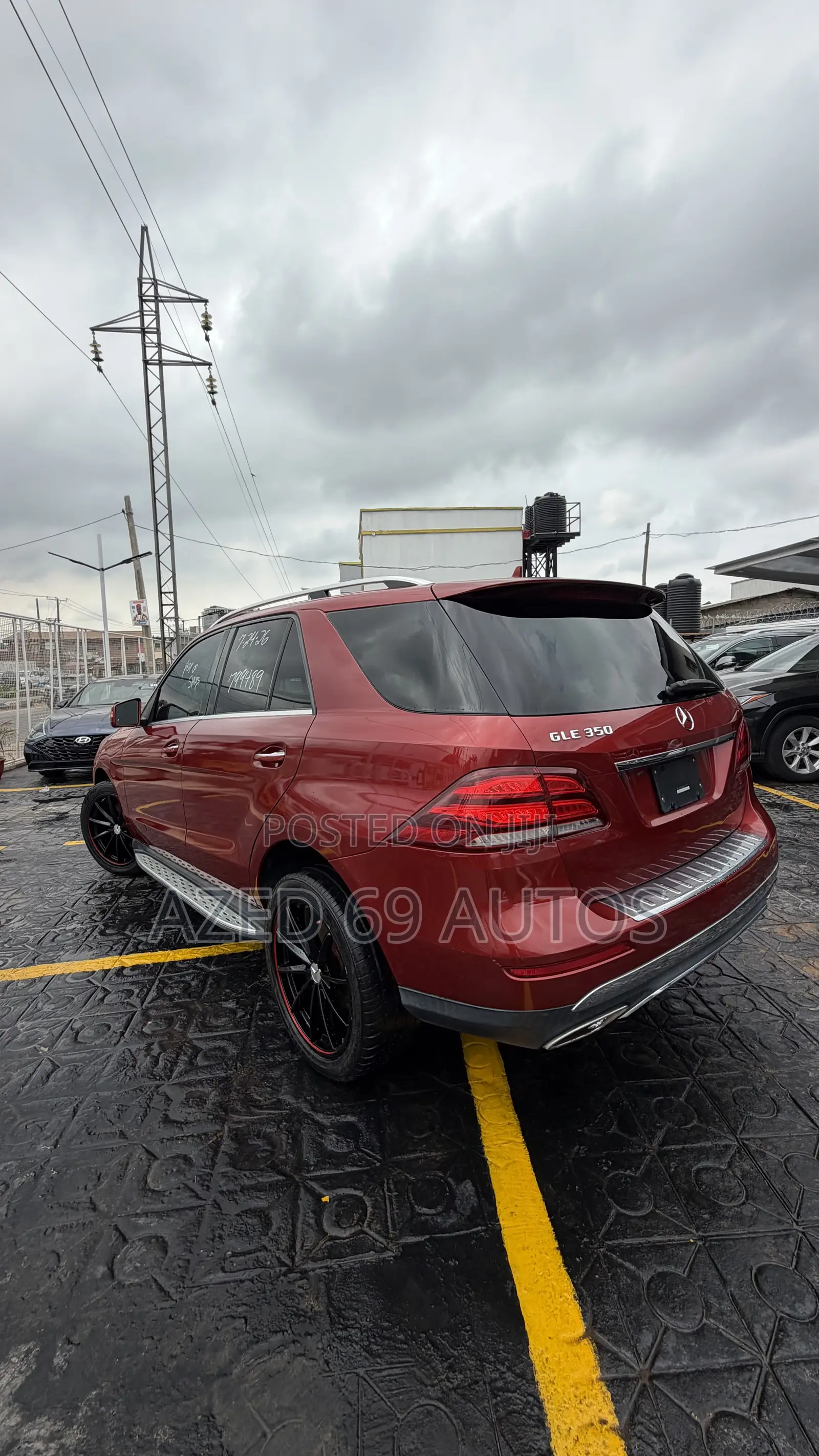 Mercedes-Benz GLE-Class GLE 350 2017 Red