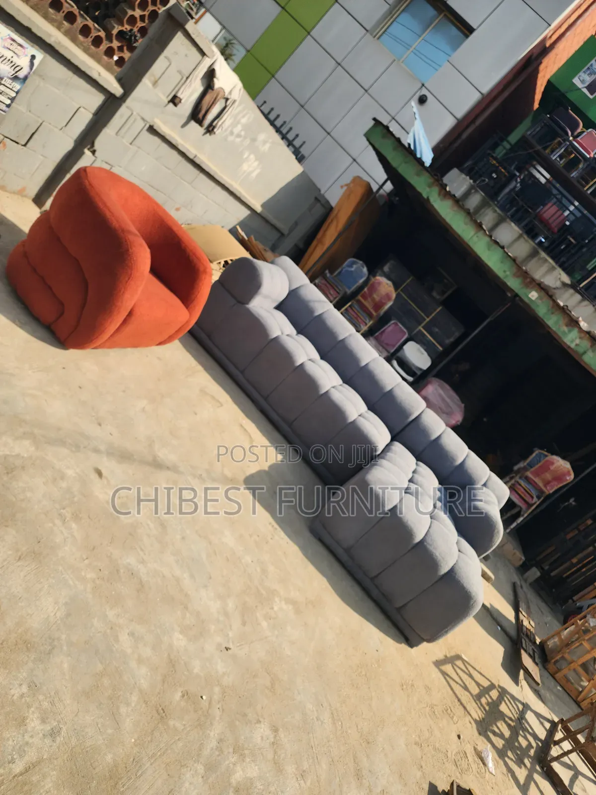 Brand New L-Shaped Sitting Room Sofa