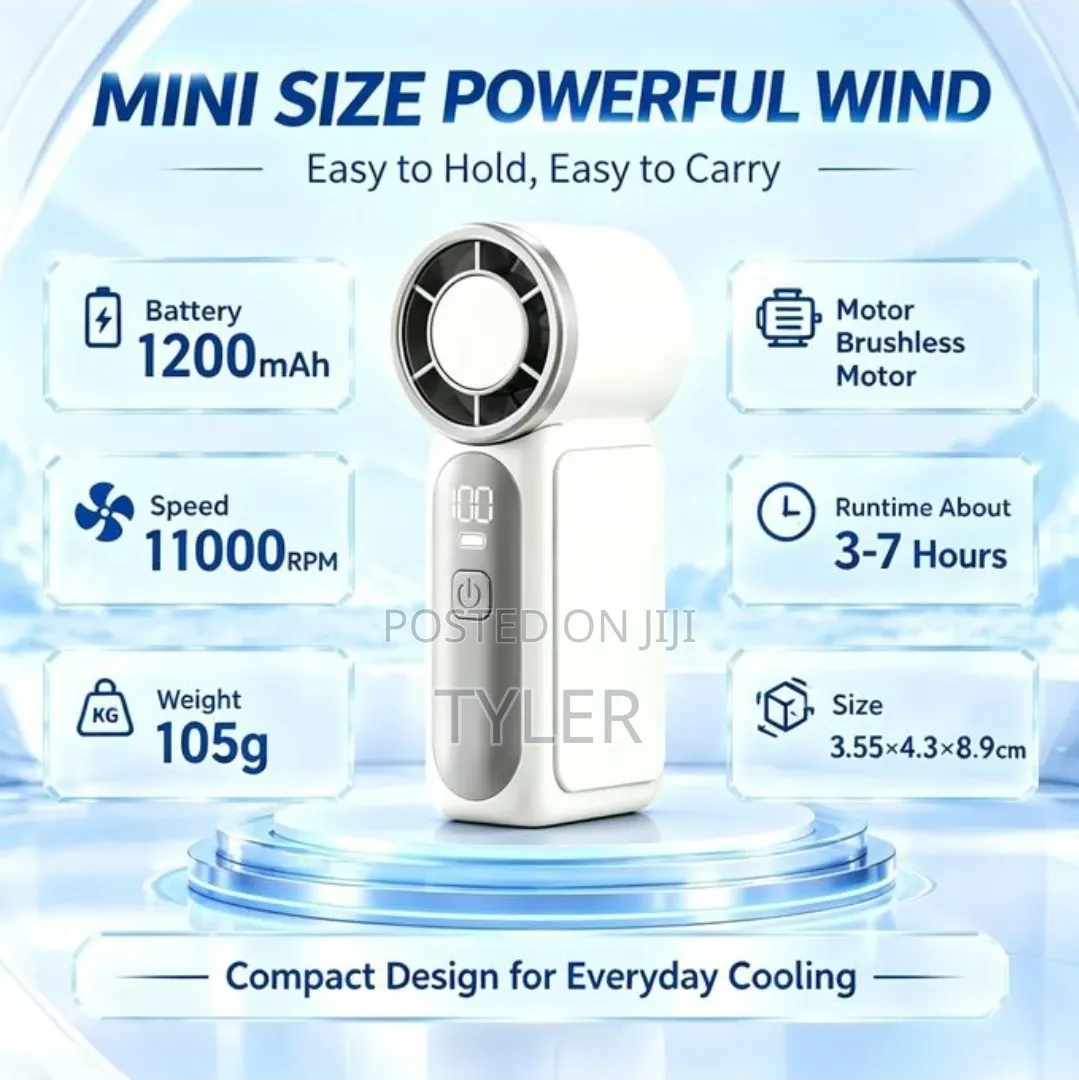 Rechargeable Fan