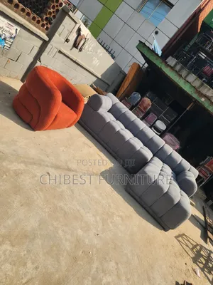 Neatly Padded Brand New L-Shaped Couchm