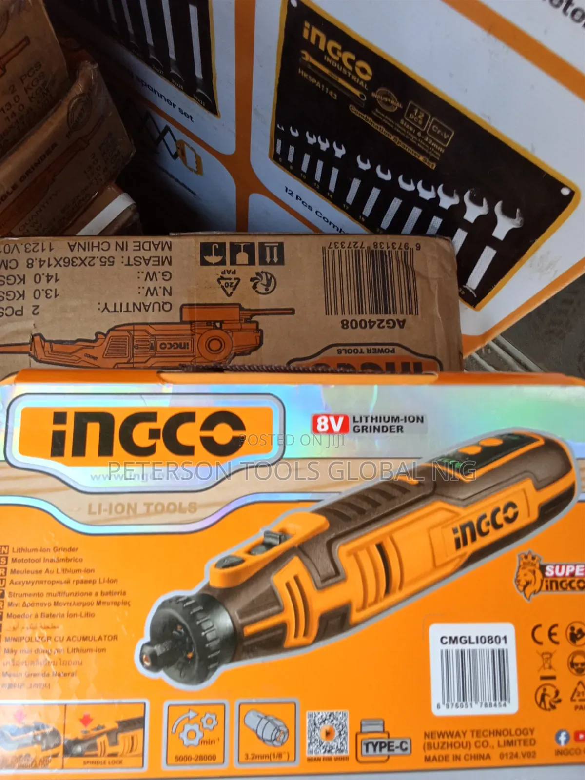 8v Lithium- Ion Grinder