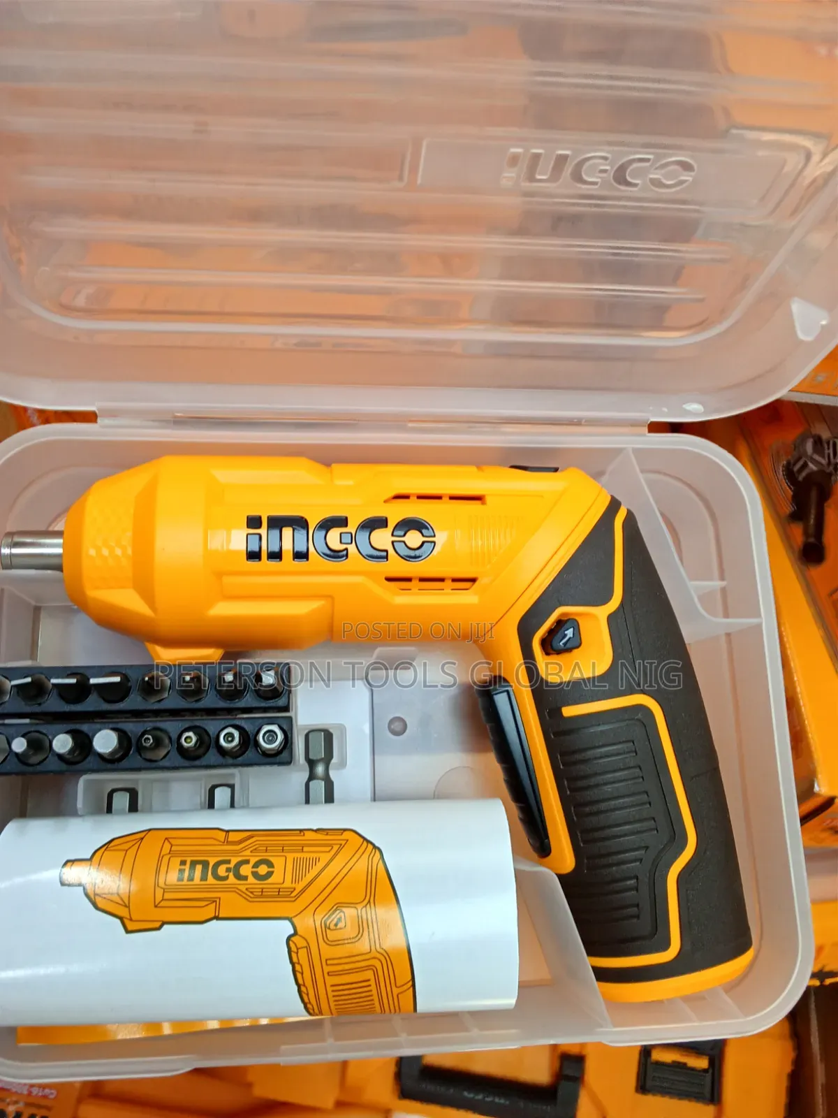 4V Lithium-Ion Cordless Screwdriver Set