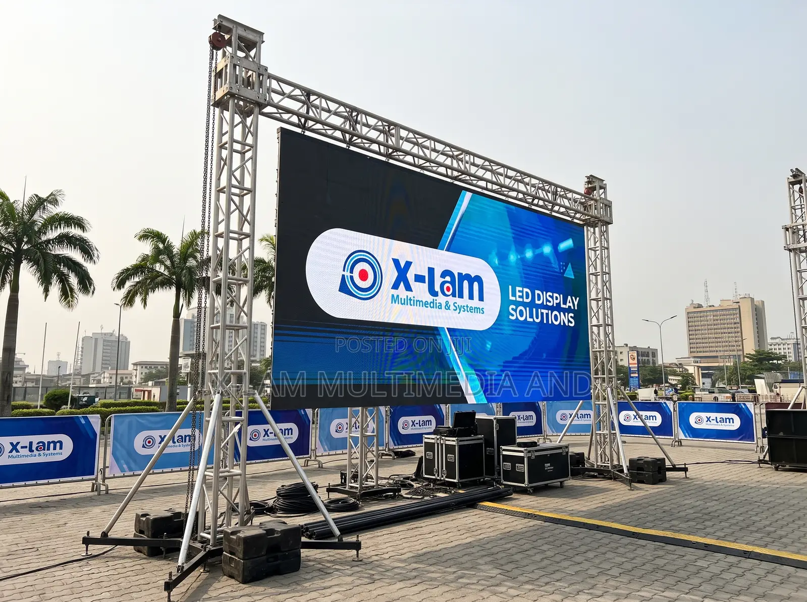 LED Screen Installation for Advertising Agencies