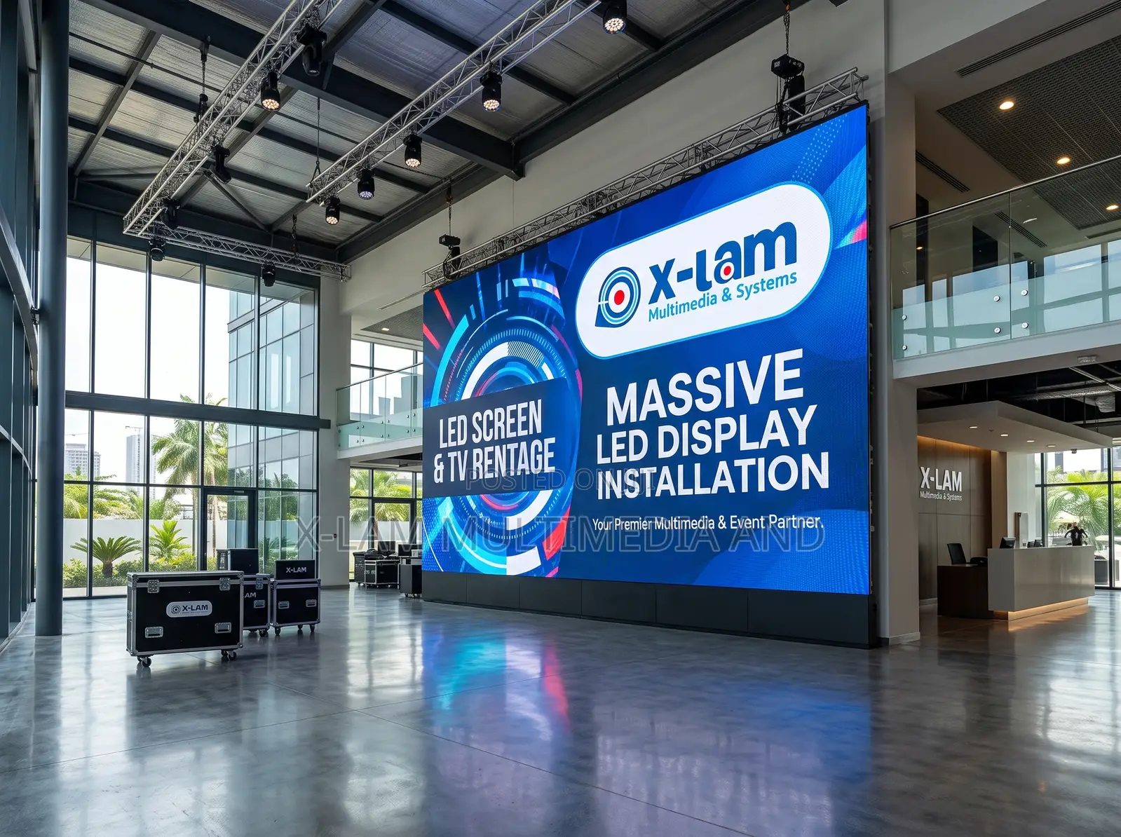 LED Screen Installation for Advertising Agencies