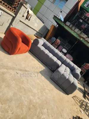Executive Grey L-Shaped Sofa Couch