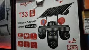 CCTV Complete 3lens PTZ Solar Camera