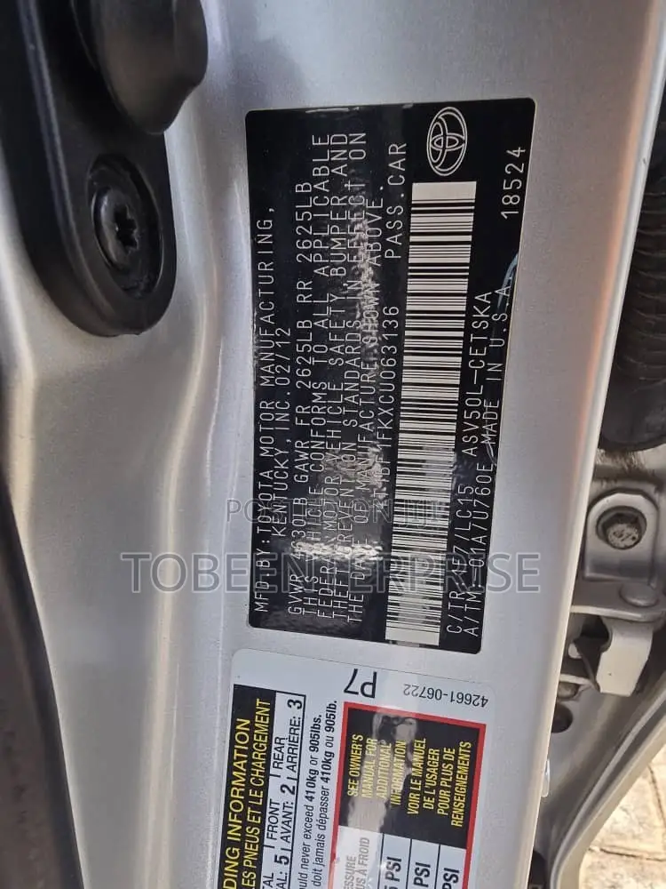 Toyota Camry 2013 Silver