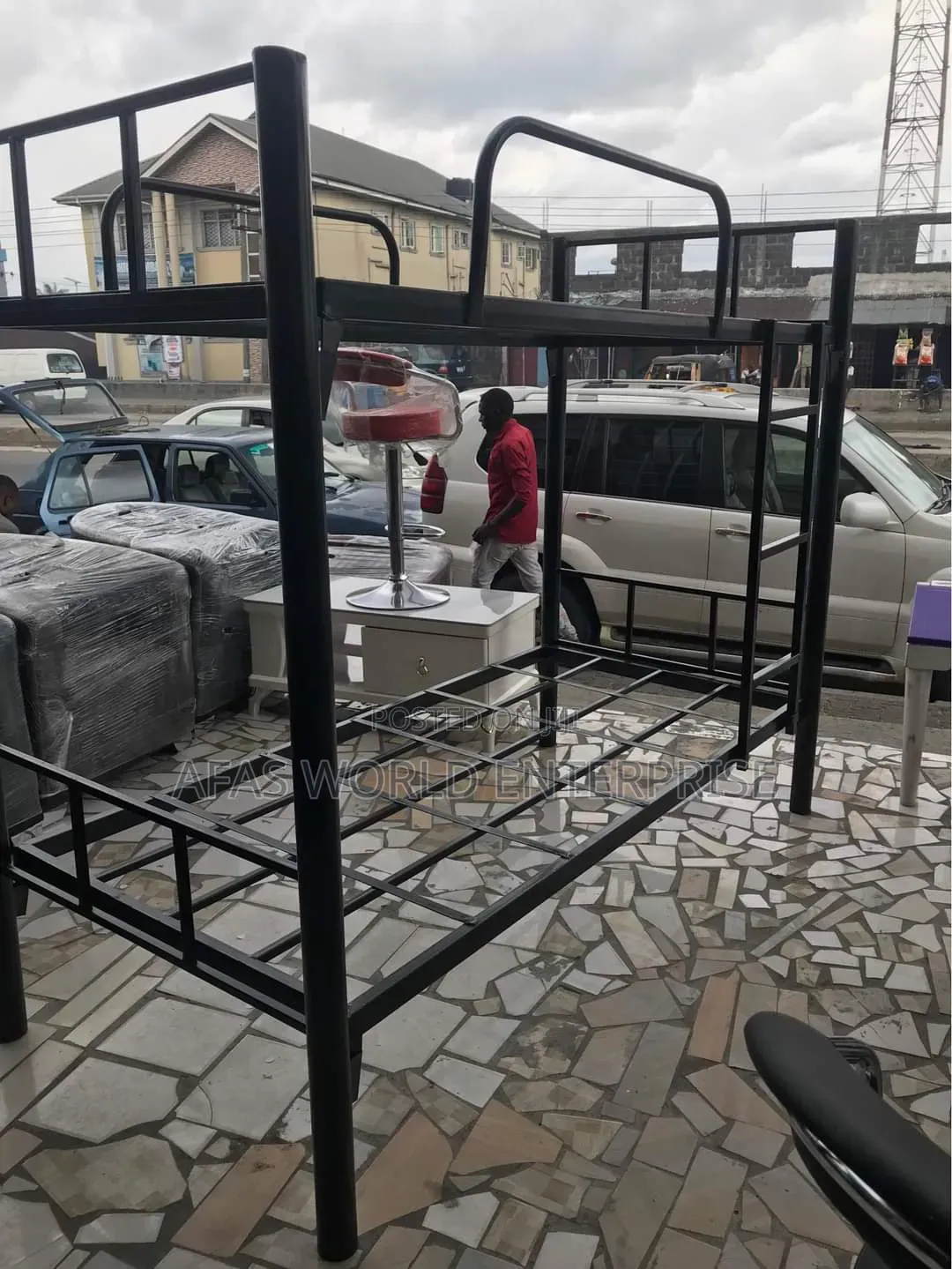 Double Bunk Bed for Security and School
