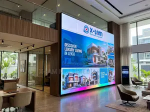 LED Screen Solution for Real Estate Showrooms