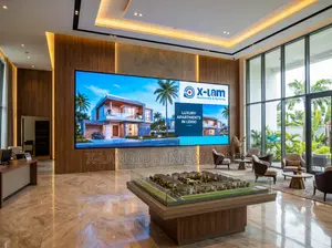 LED Screen Solution for Real Estate Showrooms