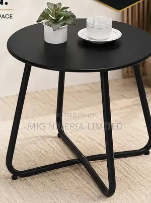 Coffee Side Table Xstray Black and White