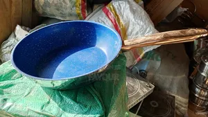 Blue Granite-Style Non-Stick Frying Pan – Durable Kitchen Cookwa