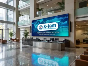 LED Screen Installation for Banks and Corporate Offices