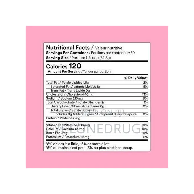Whey Protein Powder 2.1Lbs Muscle Protein Synthesis