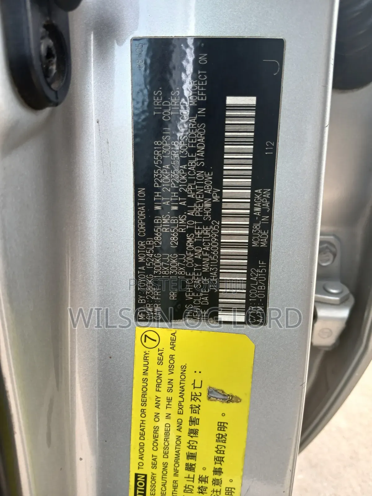 Lexus RX 2007 Silver
