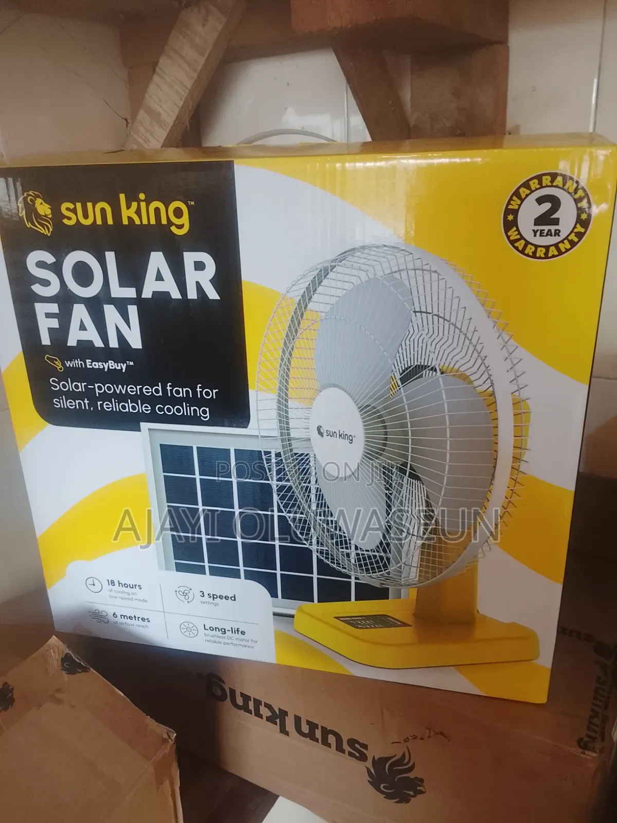 Sun King Table Fan