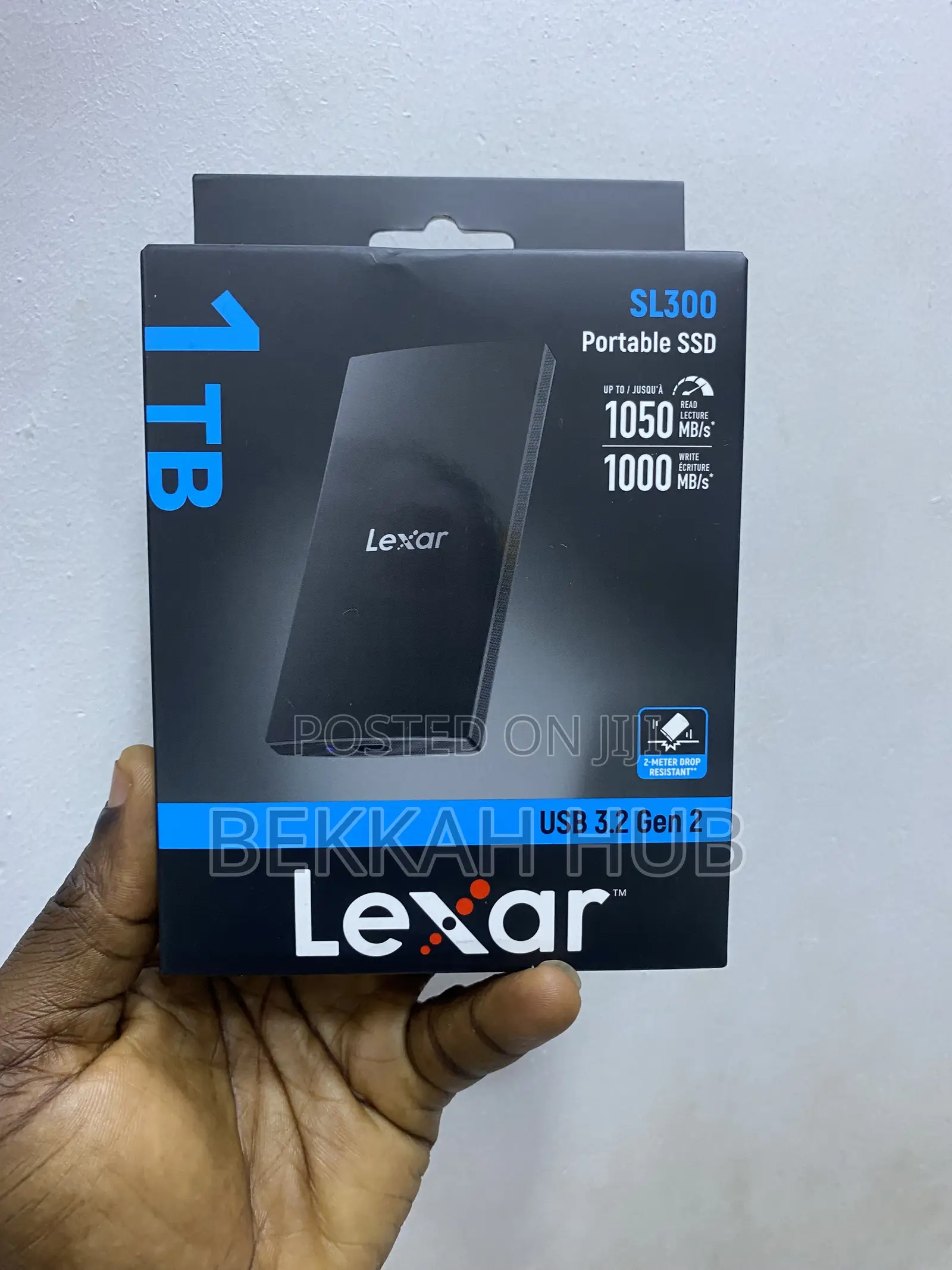 Lexar 1TB Sl300 Portable SSD USB 3.2 Gen2