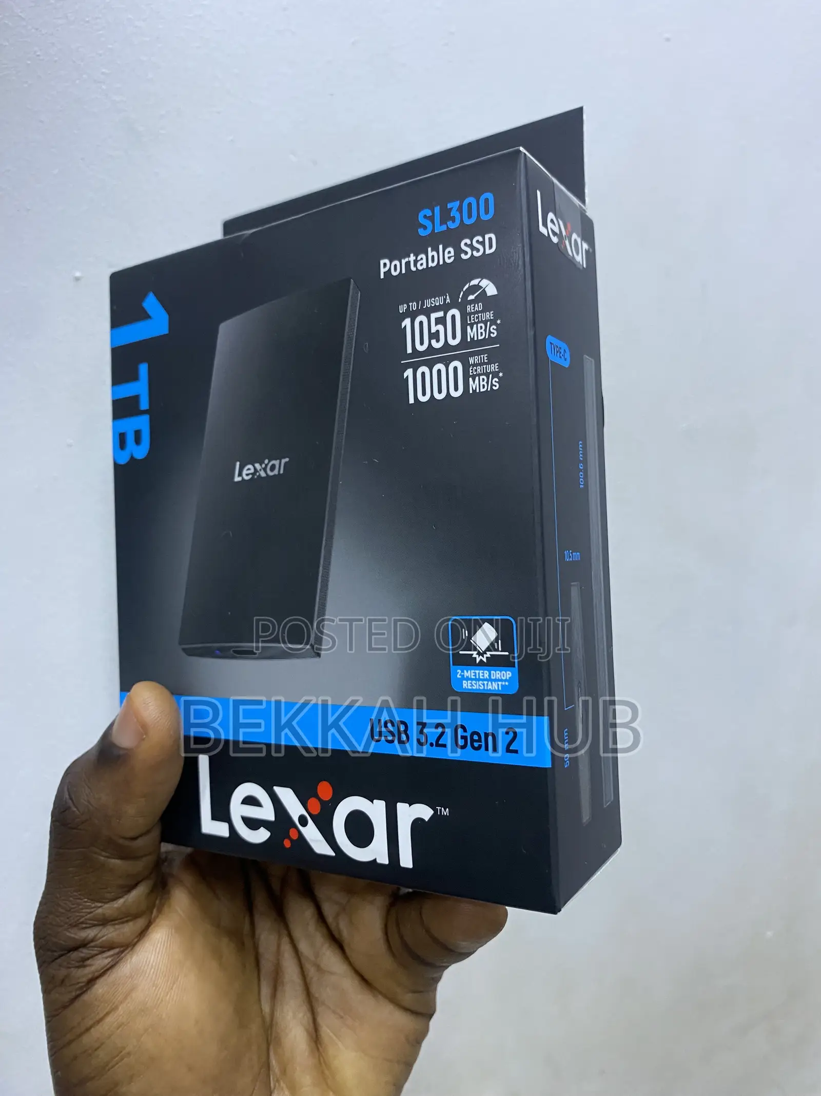 Lexar 1TB Sl300 Portable SSD USB 3.2 Gen2