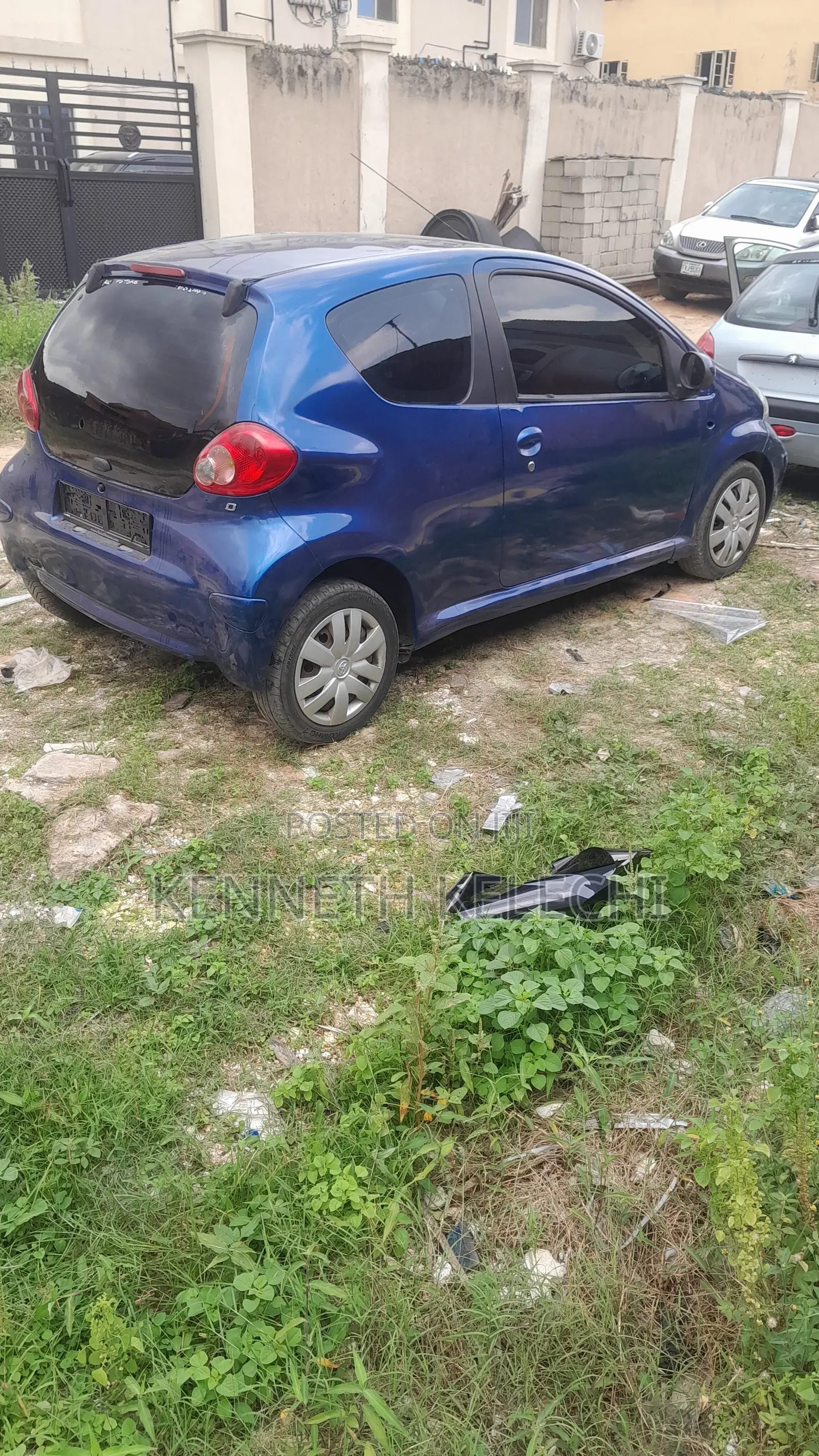 Toyota Aygo 2010 Blue