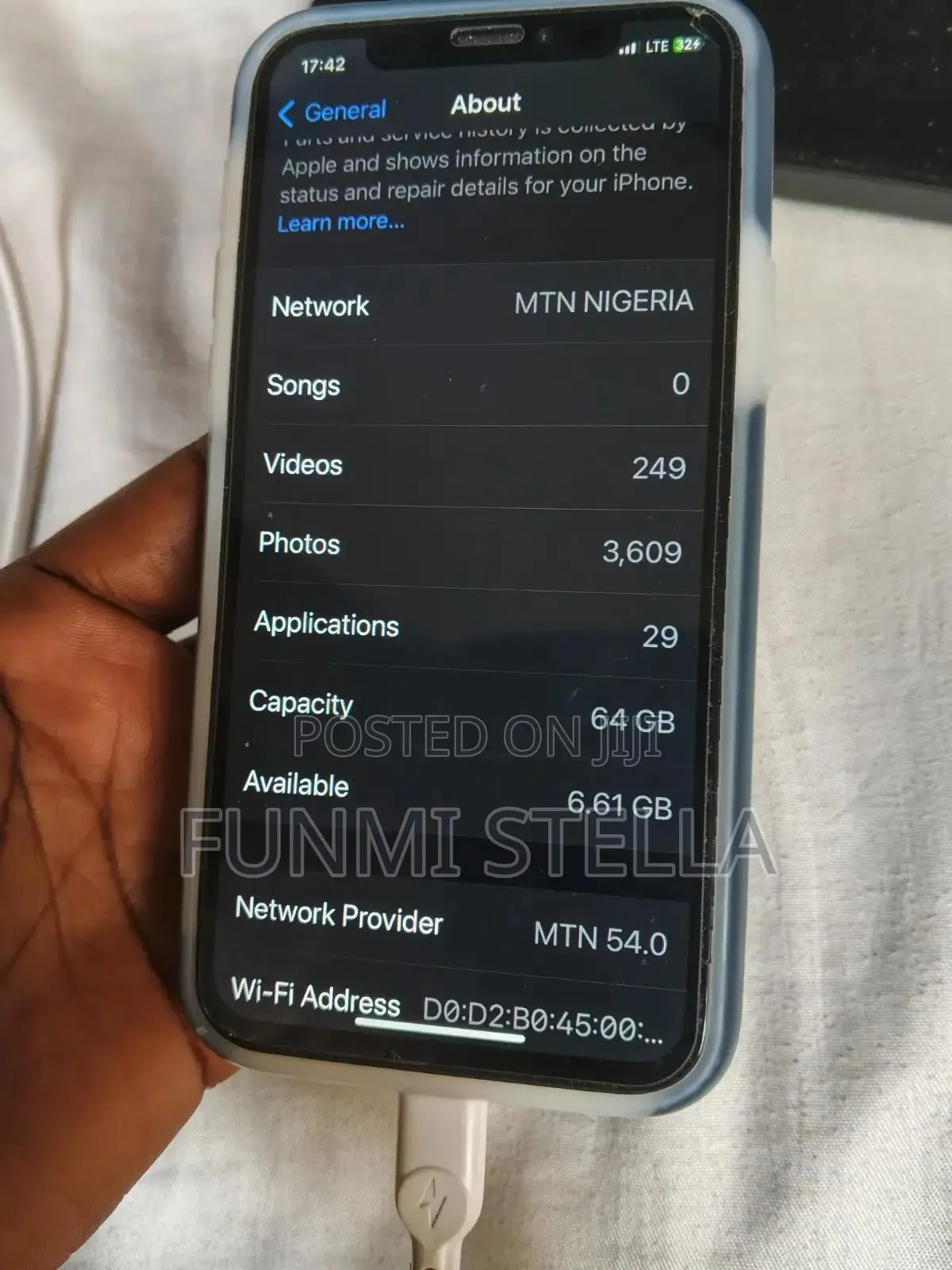 Apple iPhone X 64 GB Silver