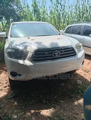 Toyota Highlander Limited 2008 White