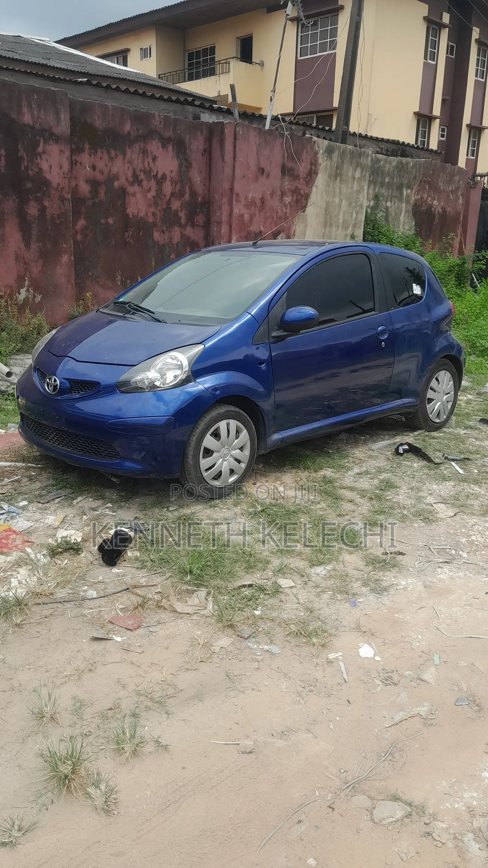 Toyota Aygo 2010 Blue