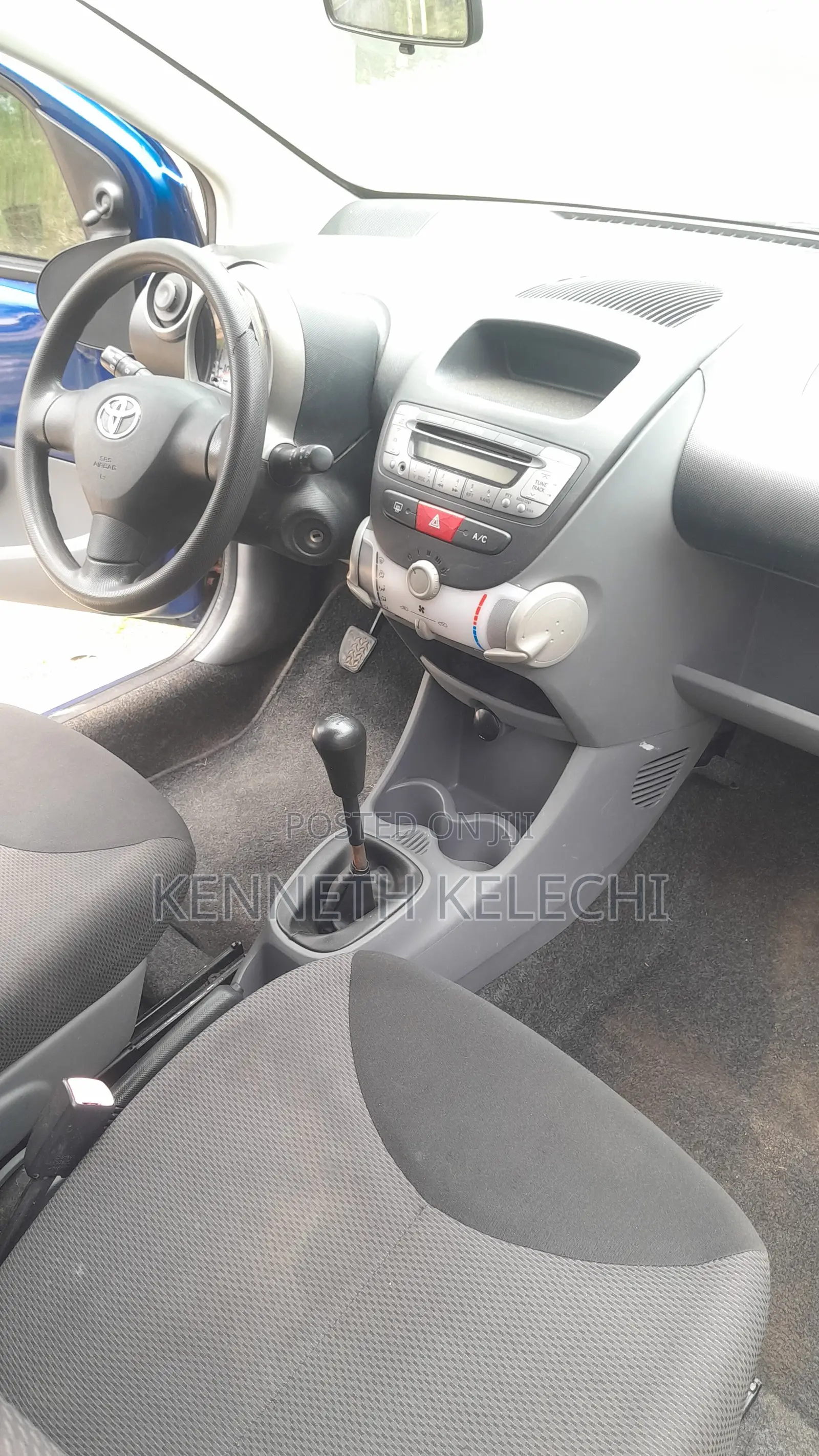 Toyota Aygo 2010 Blue