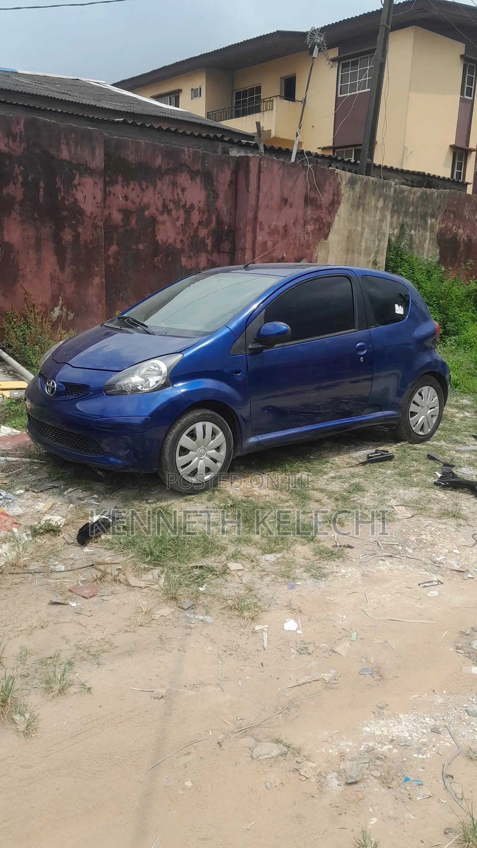 Toyota Aygo 2010 Blue