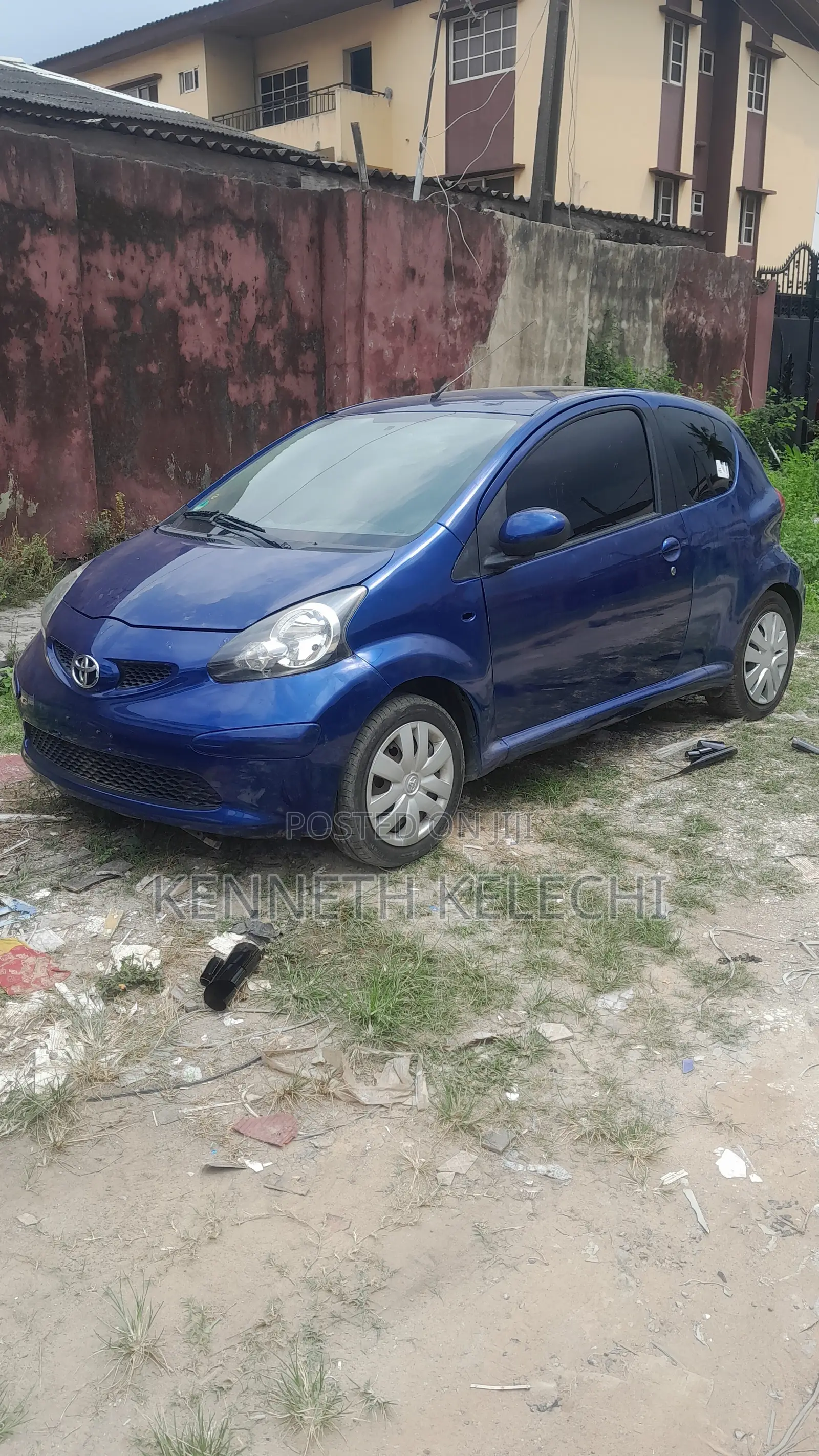 Toyota Aygo 2010 Blue