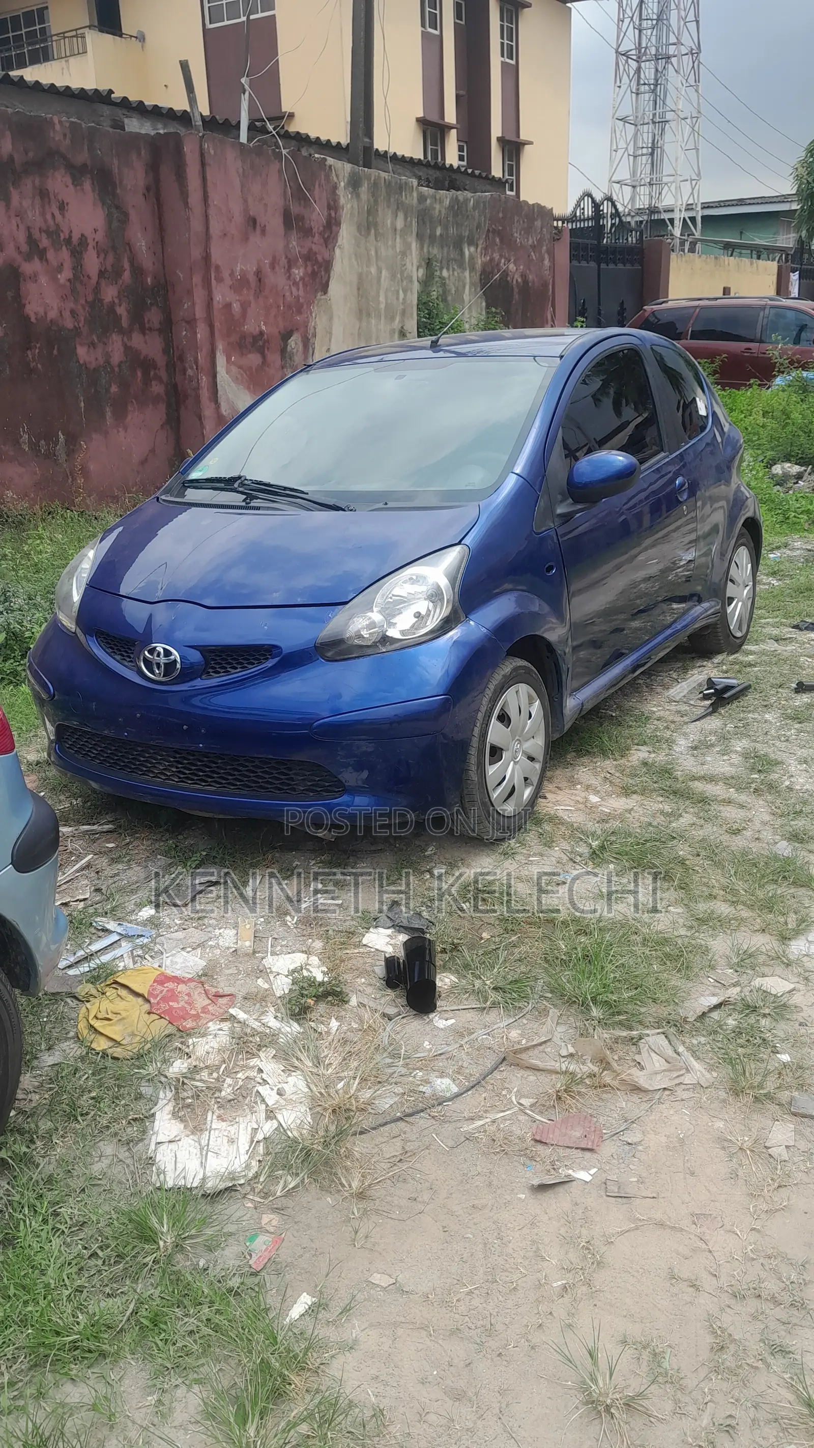 Toyota Aygo 2010 Blue