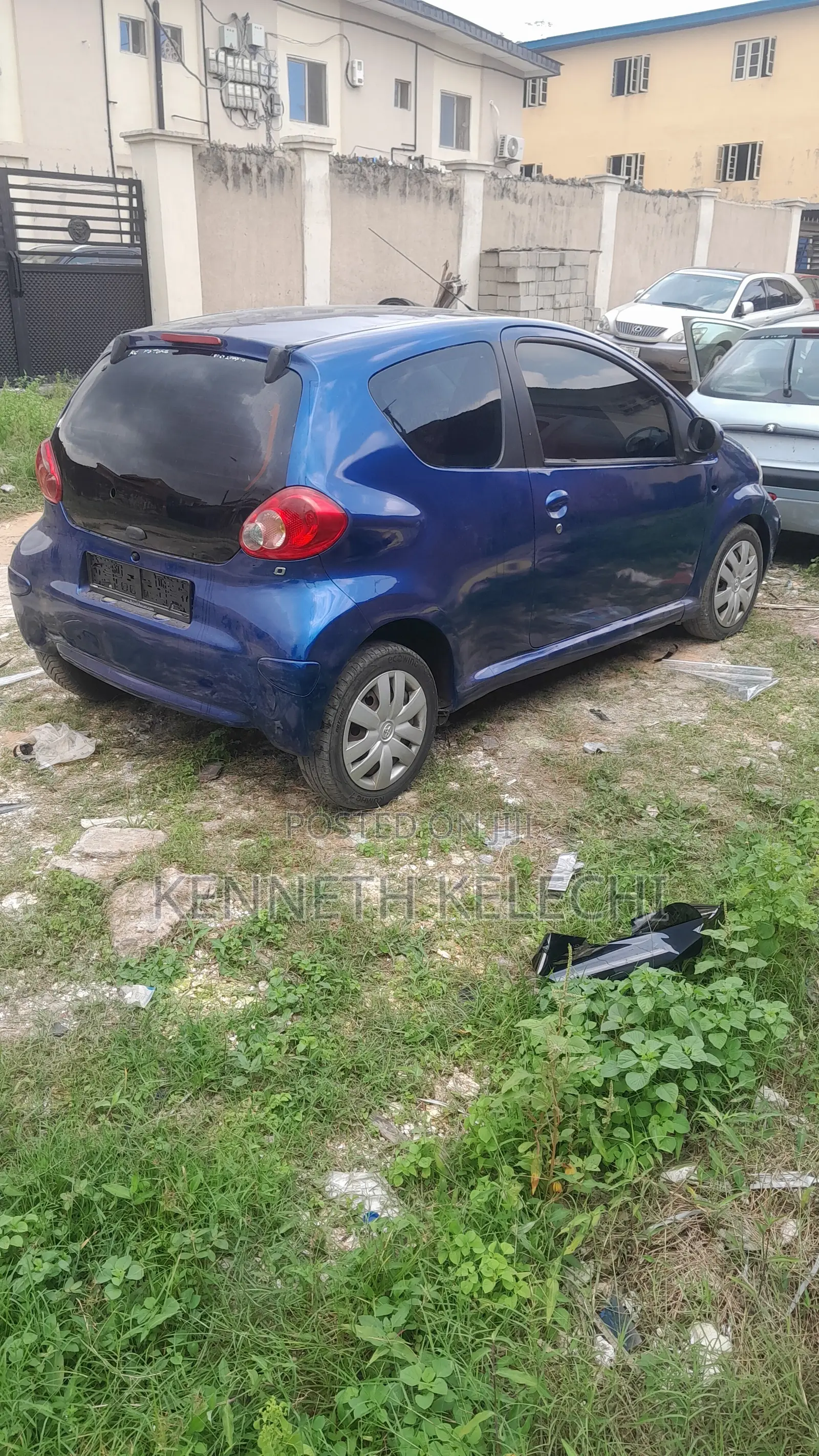 Toyota Aygo 2010 Blue