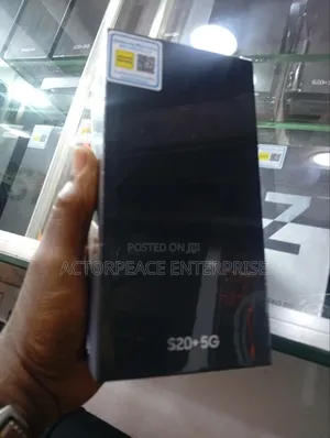 New Samsung Galaxy S20+ 5G 256 GB Black