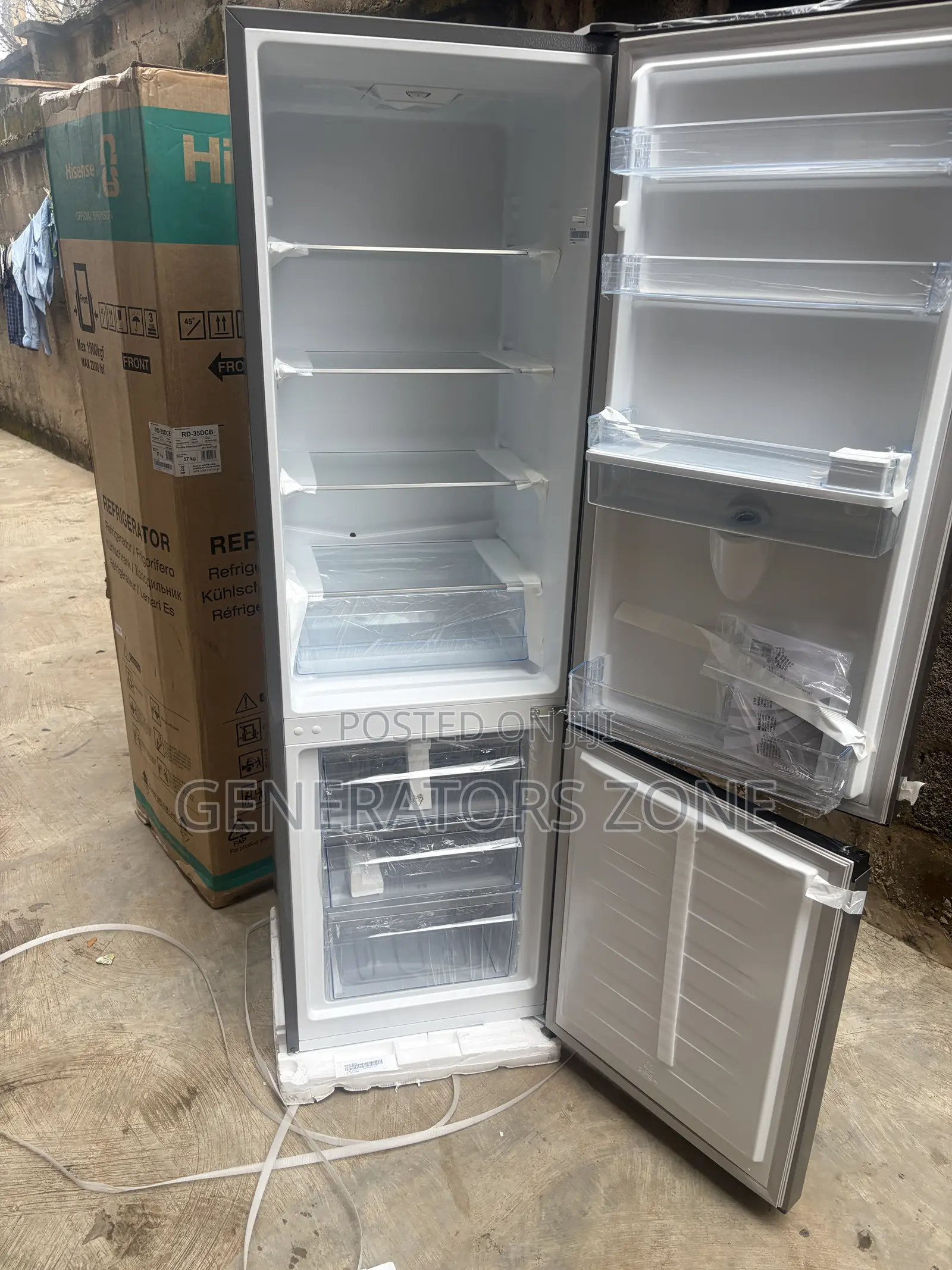 Hisense RD-35DCB 264L Refrigerator With Two-Door Design